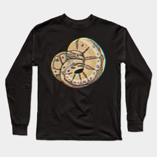 chromatic hypomelanistic ball python Long Sleeve T-Shirt